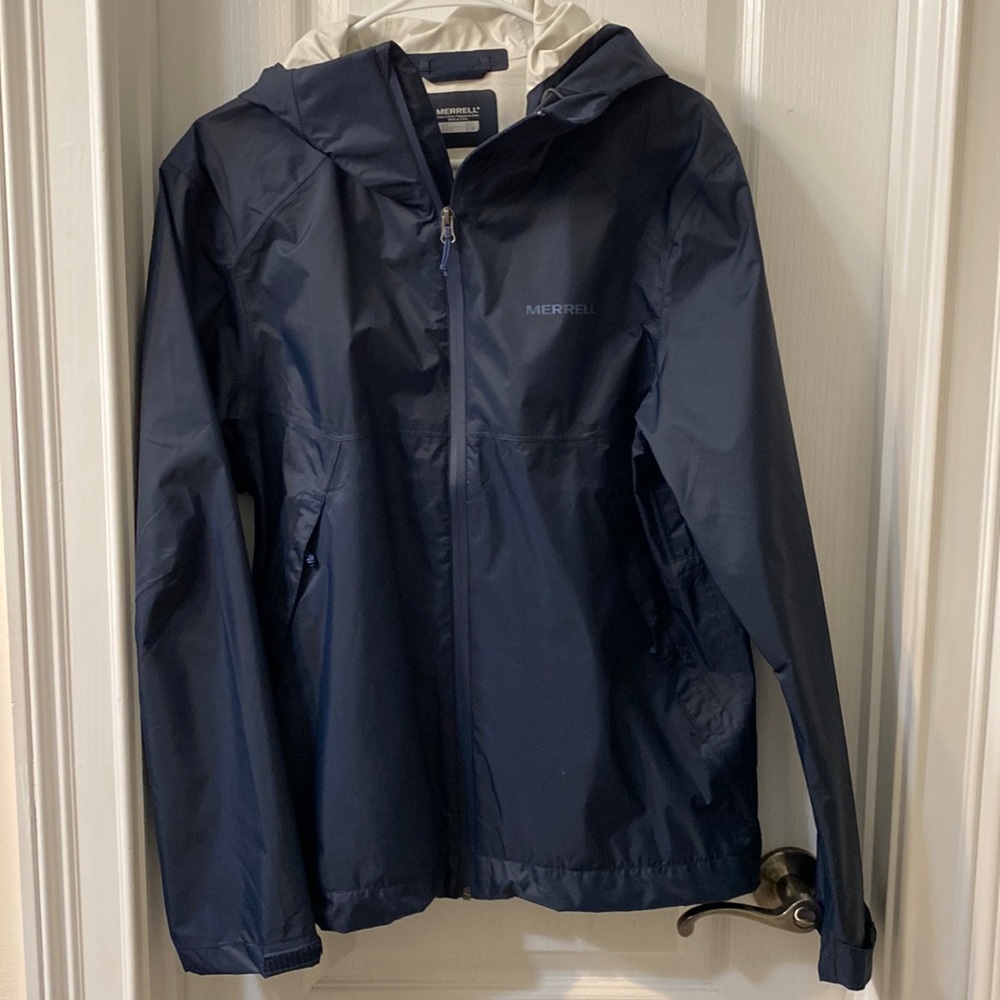 Merrell Rain Jacket Wind Breaker Adult Small New